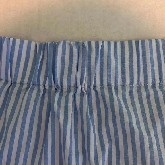 Off shoulder striped wide sleeve top new - Picture 3 of 5